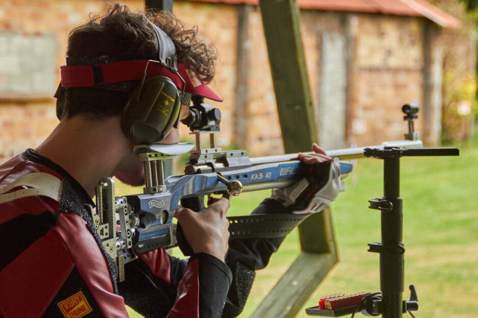 Aidan sets British Record at British Shooting Championships
