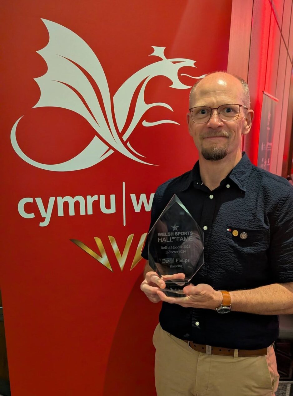 Dave Phelps inducted into Welsh Sports Hall of Fame